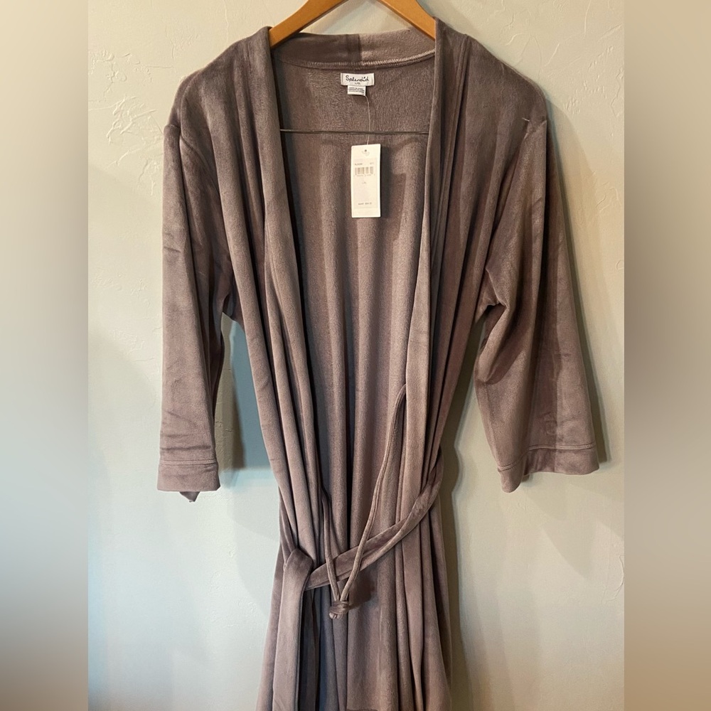 NWT Velour Splendid Robe Size L/XL - Picture 5 of 5